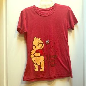 Women’s Winne the Pooh T Shirt, Size M